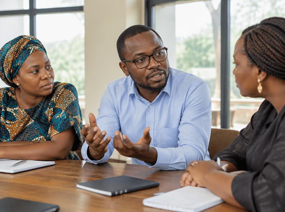 Illustrative public-interest discussion among Nigerian adults